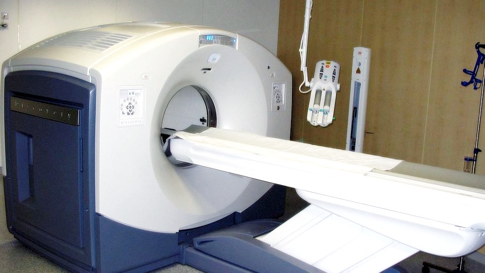 Foto von einem PET-Gerät